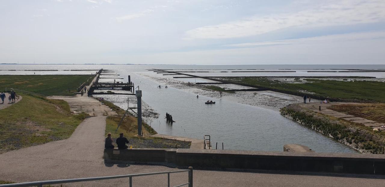 Wohnmobilstellplatz Hemenswarft An Der Nordsee - Meerblick Emmelsbull-Horsbull Ngoại thất bức ảnh
