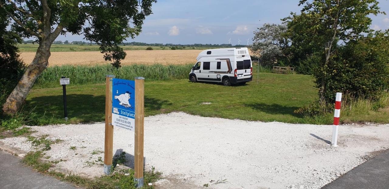 Wohnmobilstellplatz Hemenswarft An Der Nordsee - Meerblick Emmelsbull-Horsbull Ngoại thất bức ảnh