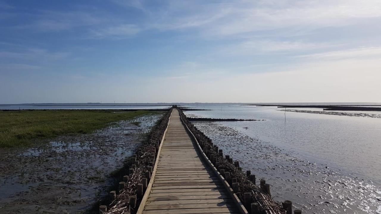 Wohnmobilstellplatz Hemenswarft An Der Nordsee - Meerblick Emmelsbull-Horsbull Ngoại thất bức ảnh